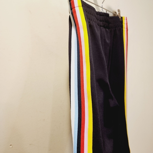 EXPRESS One Eleven Black Rainbow Jacket and Track pants Set Size L - Picture 14 of 15